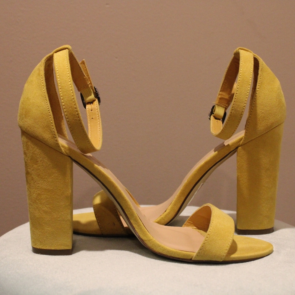 Yellow sandals